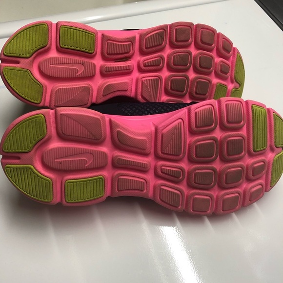 LNike Flex Experience RN 2 blue gray pink sneakers - Picture 5 of 8